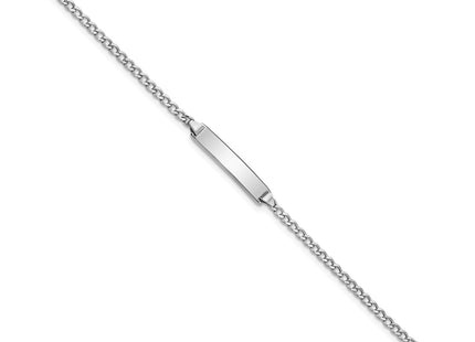 14k White Gold Chain Bracelets Style DCID132W - Classique Jewelry Inc.