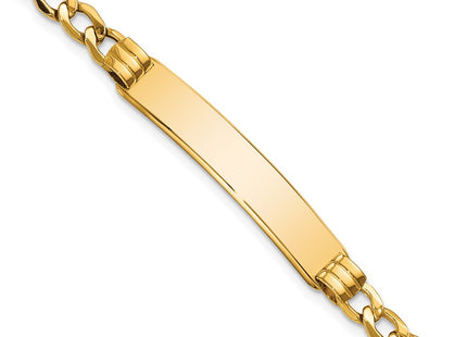 14k Yellow Gold Chain Bracelets Style DCID133 - Classique Jewelry Inc.