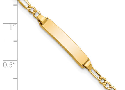 14k Yellow Gold Chain Bracelets Style DCID134 - Classique Jewelry Inc.
