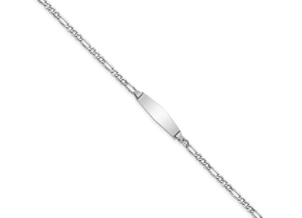 14k White Gold Chain Bracelets Style DCID134CW - Classique Jewelry Inc.