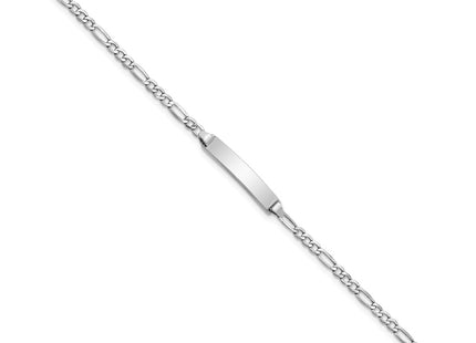 14k White Gold Chain Bracelets Style DCID134W - Classique Jewelry Inc.