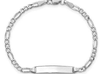 14k White Gold Chain Bracelets Style DCID134W - Classique Jewelry Inc.