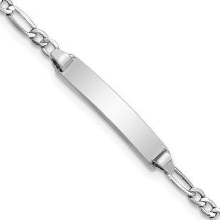 14k White Gold Chain Bracelets Style DCID134W - Classique Jewelry Inc.