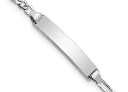 14k White Gold Chain Bracelets Style DCID134W - Classique Jewelry Inc.