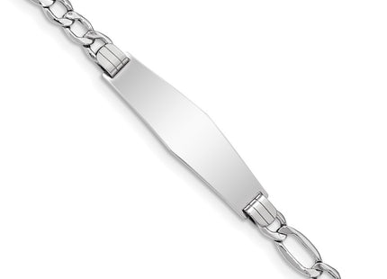 14k White Gold Chain Bracelets Style DCID135CW - Classique Jewelry Inc.
