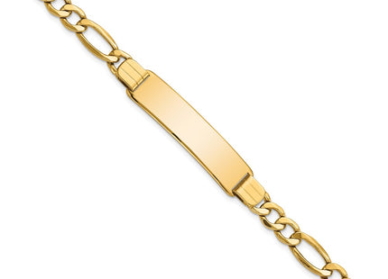 14k Yellow Gold Chain Bracelets Style DCID136 - Classique Jewelry Inc.
