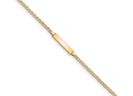 14k Yellow Gold Chain Bracelets Style DCID137 - Classique Jewelry Inc.