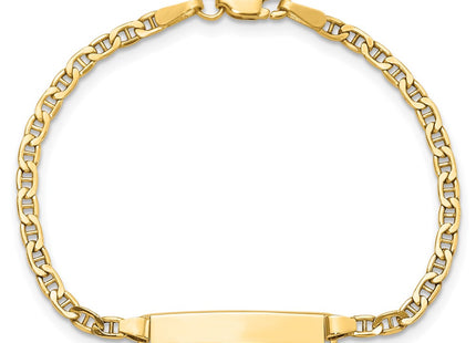 14k Yellow Gold Chain Bracelets Style DCID137 - Classique Jewelry Inc.