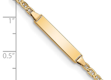 14k Yellow Gold Chain Bracelets Style DCID137 - Classique Jewelry Inc.