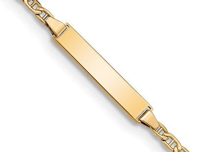 14k Yellow Gold Chain Bracelets Style DCID137 - Classique Jewelry Inc.