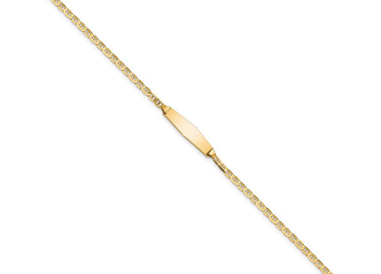 14k Yellow Gold Chain Bracelets Style DCID137C - Classique Jewelry Inc.