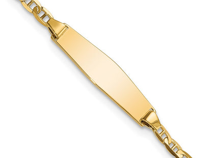 14k Yellow Gold Chain Bracelets Style DCID137C - Classique Jewelry Inc.