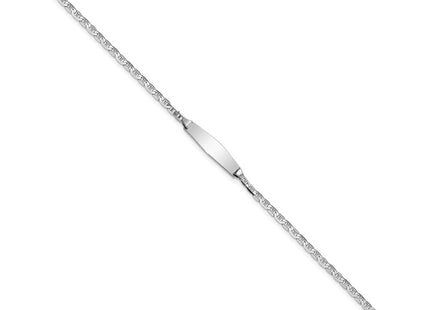 14k White Gold Chain Bracelets Style DCID137CW - Classique Jewelry Inc.