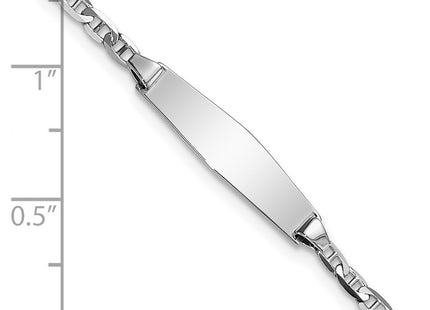 14k White Gold Chain Bracelets Style DCID137CW - Classique Jewelry Inc.