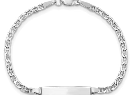 14k White Gold Chain Bracelets Style DCID137W - Classique Jewelry Inc.