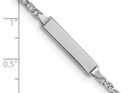 14k White Gold Chain Bracelets Style DCID137W - Classique Jewelry Inc.
