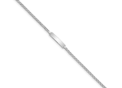 14k White Gold Chain Bracelets Style DCID137W - Classique Jewelry Inc.