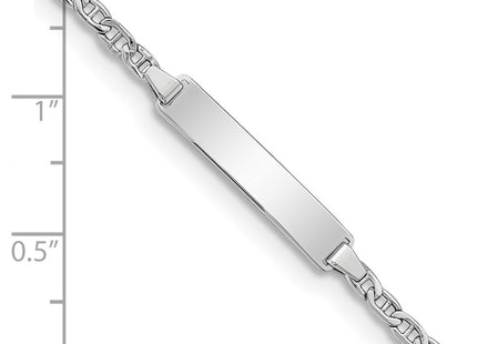 14k White Gold Chain Bracelets Style DCID137W - Classique Jewelry Inc.
