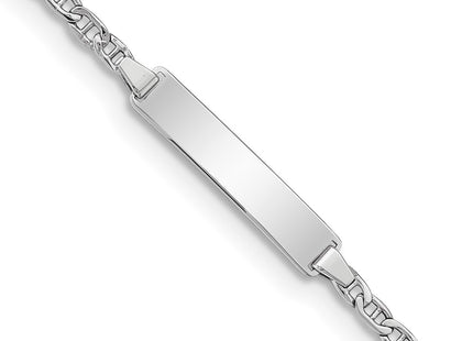 14k White Gold Chain Bracelets Style DCID137W - Classique Jewelry Inc.