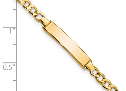 14k Yellow Gold Chain Bracelets Style DCID138 - Classique Jewelry Inc.