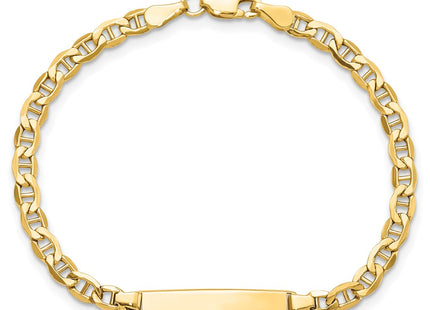 14k Yellow Gold Chain Bracelets Style DCID139 - Classique Jewelry Inc.