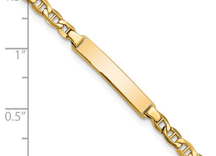 14k Yellow Gold Chain Bracelets Style DCID139 - Classique Jewelry Inc.