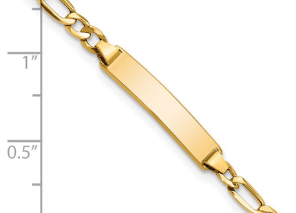 14k Yellow Gold Chain Bracelets Style DCID140 - Classique Jewelry Inc.