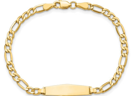 14k Yellow Gold Chain Bracelets Style DCID140C - Classique Jewelry Inc.