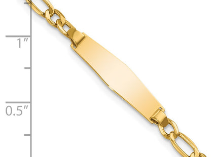 14k Yellow Gold Chain Bracelets Style DCID140C - Classique Jewelry Inc.