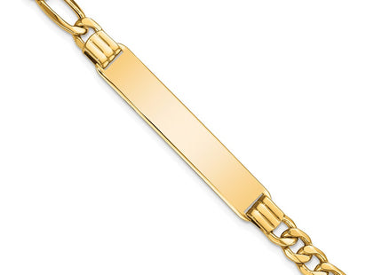 14k Yellow Gold Chain Bracelets Style DCID141 - Classique Jewelry Inc.
