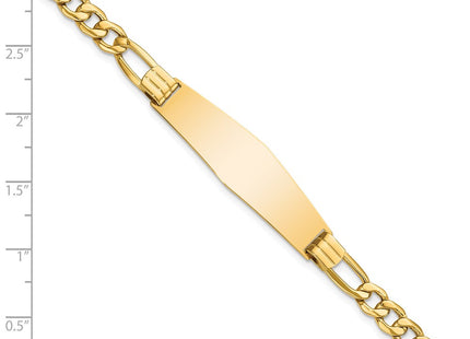 14k Yellow Gold Chain Bracelets Style DCID141C - Classique Jewelry Inc.