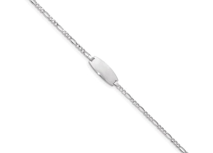 14k White Gold Chain Bracelets Style DCID143W - Classique Jewelry Inc.
