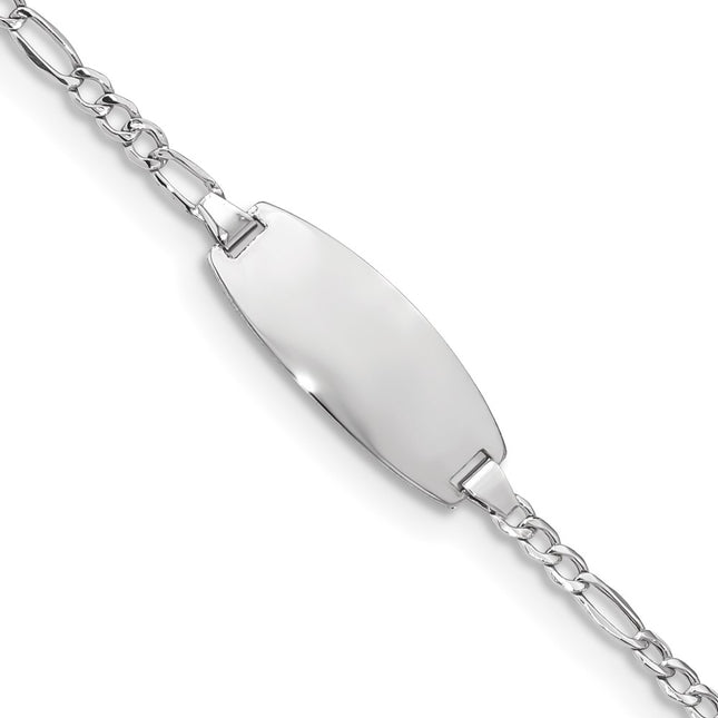 14k White Gold Chain Bracelets Style DCID143W - Classique Jewelry Inc.