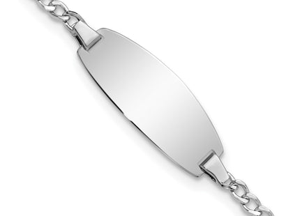 14k White Gold Chain Bracelets Style DCID144W - Classique Jewelry Inc.