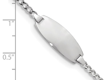 14k White Gold Chain Bracelets Style DCID144W - Classique Jewelry Inc.