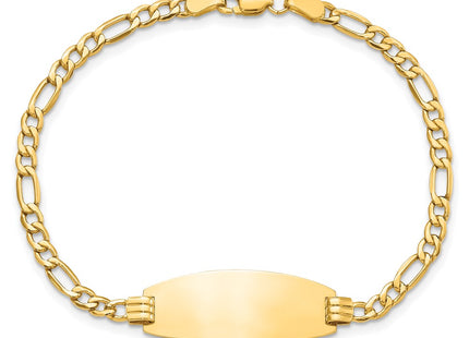 14k Yellow Gold Chain Bracelets Style DCID146 - Classique Jewelry Inc.