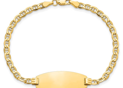 14k Yellow Gold Chain Bracelets Style DCID148 - Classique Jewelry Inc.