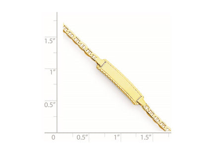 14k Yellow Gold Chain Bracelets Style DCID86 - Classique Jewelry Inc.