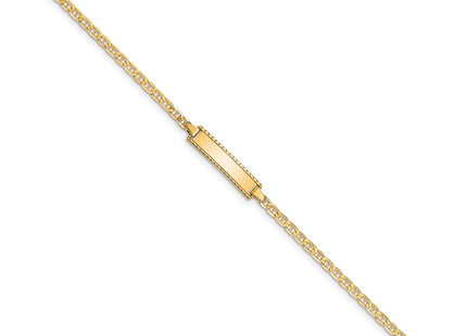 14k Yellow Gold Chain Bracelets Style DCID86 - Classique Jewelry Inc.