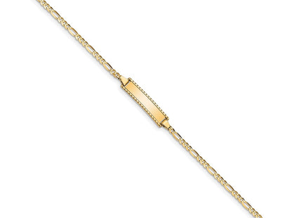 14k Yellow Gold Chain Bracelets Style DCID87 - Classique Jewelry Inc.