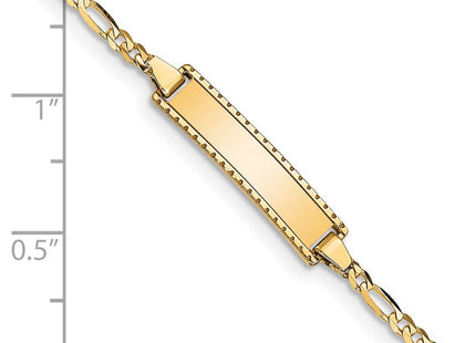 14k Yellow Gold Chain Bracelets Style DCID87 - Classique Jewelry Inc.