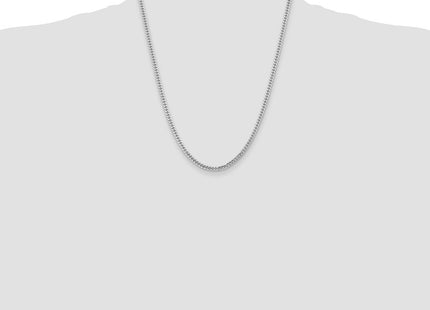 14k White Gold Chains Style DCU100W - Classique Jewelry Inc.