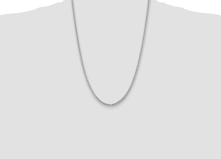 14k White Gold Chains Style DCU100W - Classique Jewelry Inc.