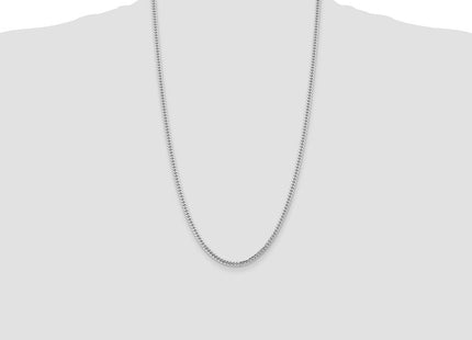 14k White Gold Chains Style DCU100W - Classique Jewelry Inc.
