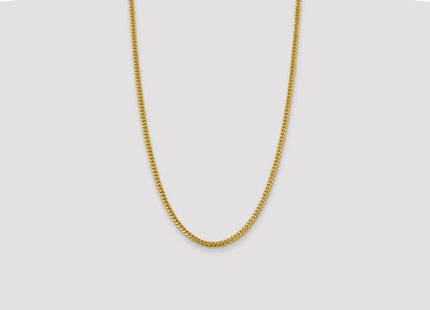 14K Solid Miami Cuban Link with Lobster Clasp Chain (Style DCU120-26)