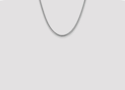 14k WG Solid Miami Cuban Chain (Style DCU120W-20)