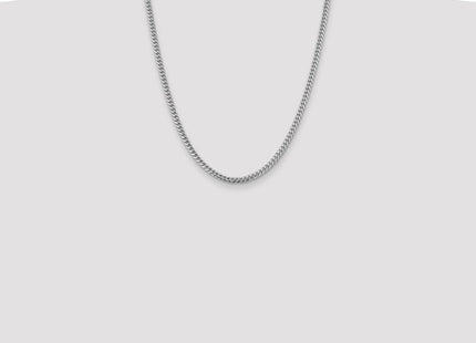 14k WG Solid Miami Cuban Chain (Style DCU120W-22)