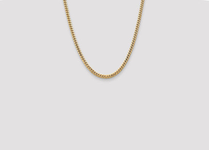 14K Solid Miami Cuban Link Chain with Lobster Clasp (Style DCU140-22)