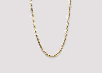 14K Solid Miami Cuban Link Chain with Lobster Clasp (Style DCU140-26)