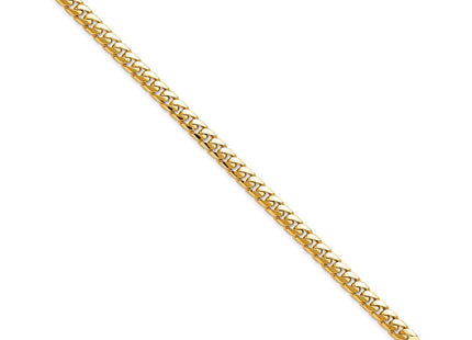 14K Solid Miami Cuban Link with Lobster Clasp Bracelet (Style DCU160-7)